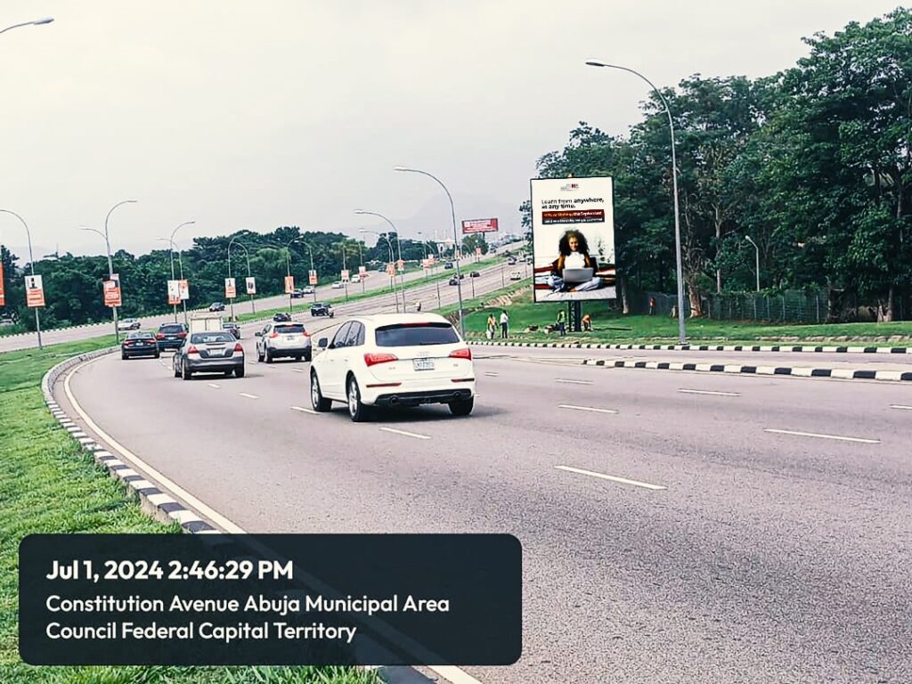 Portrait Billboard By Constitution Avenue Abuja Municipal Area Council, FCT