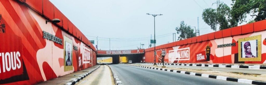 Bridge Tunnel Branding At Maryland Independence Tunnel Ikorodu Road, Lagos