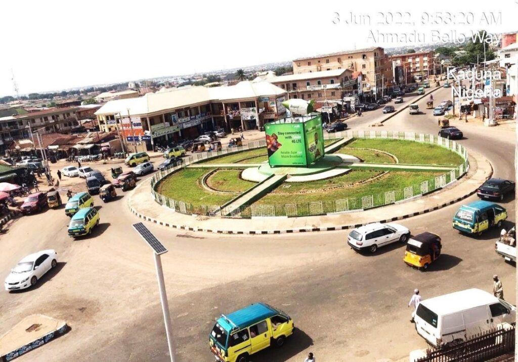 Cube Box at Katsina Roundabout Garden, Kaduna.